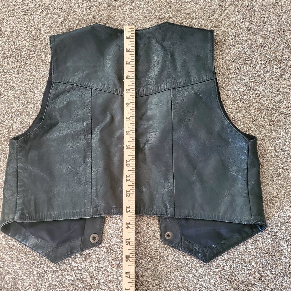 Leather vest, kids
